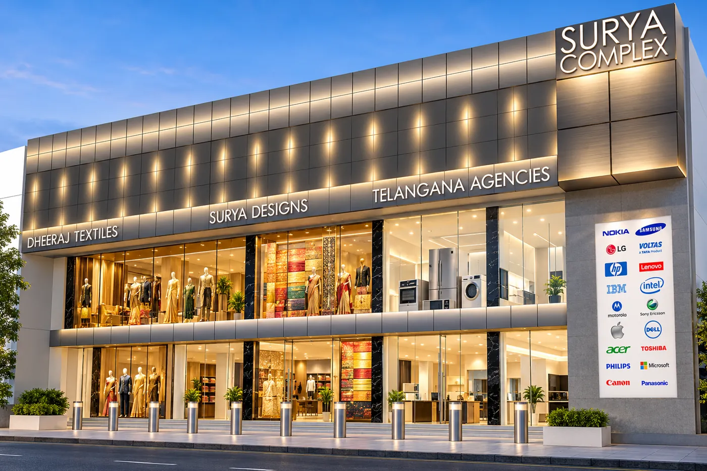 Surya Complex, a commercial retail development