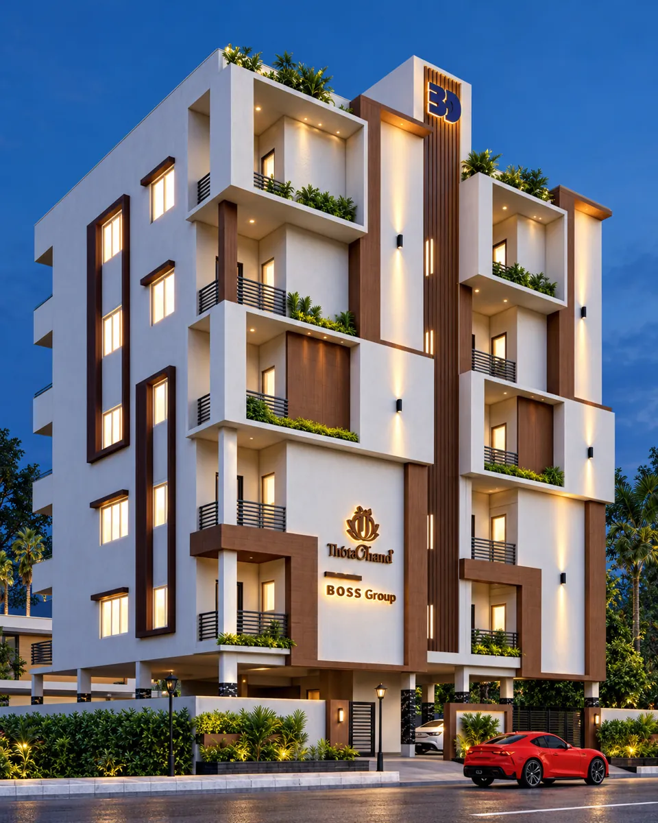 Tulasi Kamal, a residential apartment building