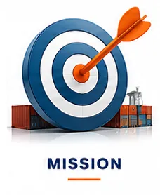 A target with an arrow in the bullseye — our mission