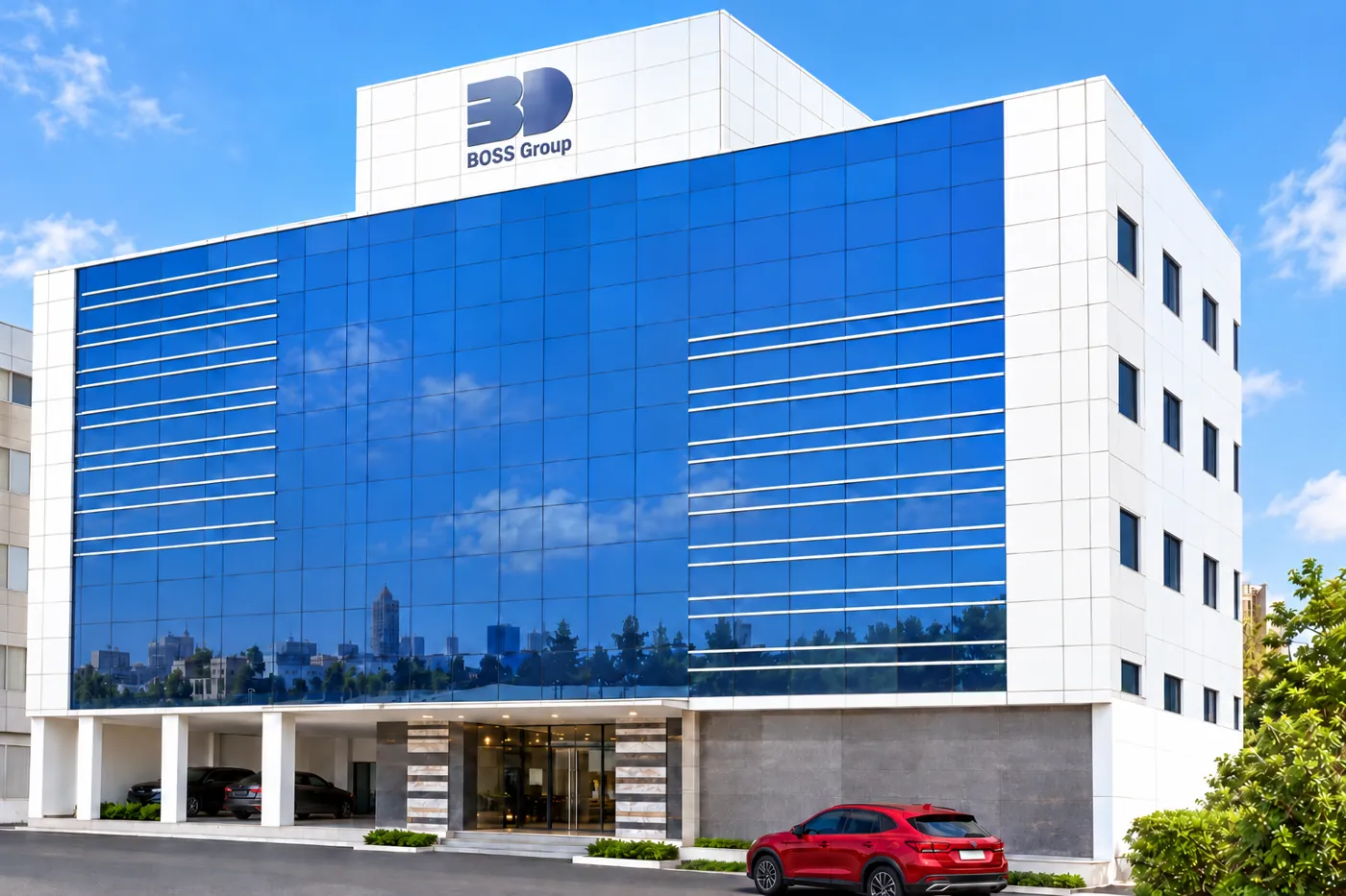 BOSS Towers, Hyderabad — a commercial property of more than 30,000 sq. ft.