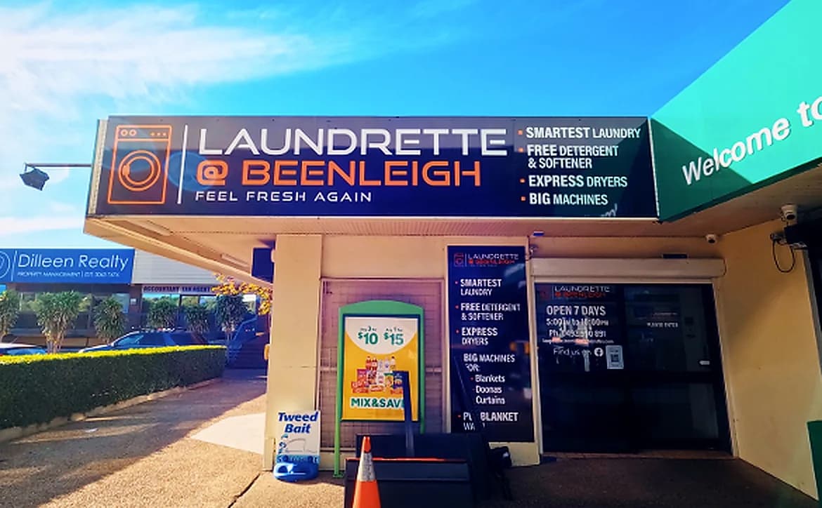 Laundrette @ Beenleigh shopfront
